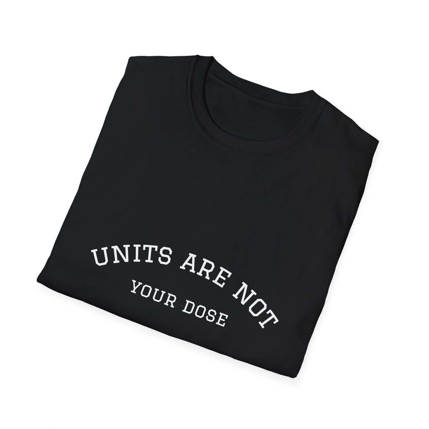 Units are not your dose.