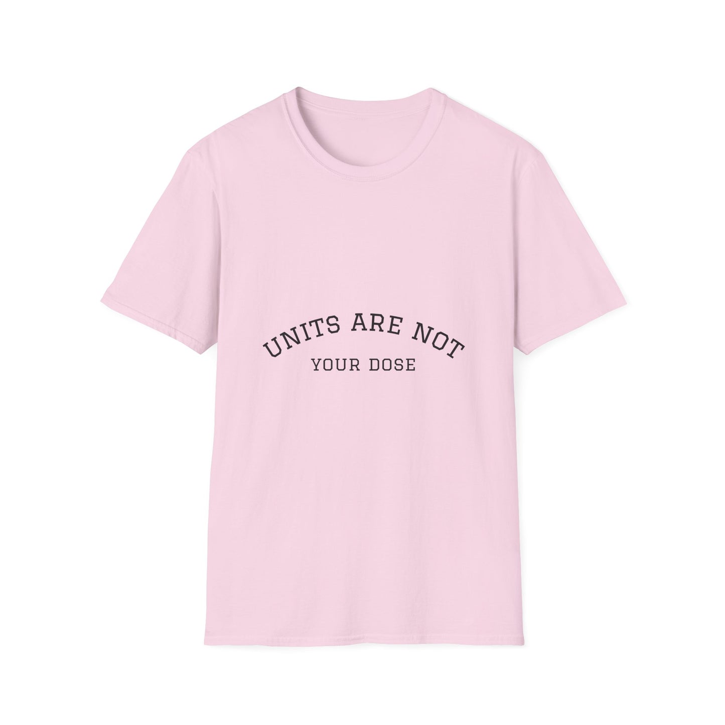 Units are not your dose.