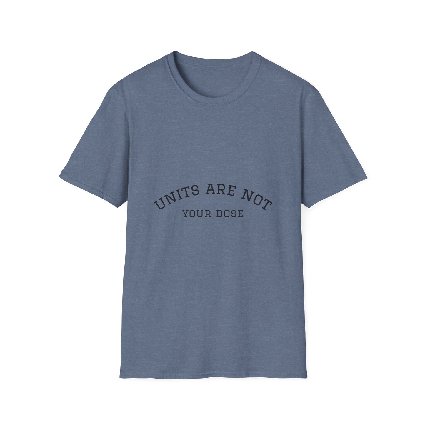 Units are not your dose.