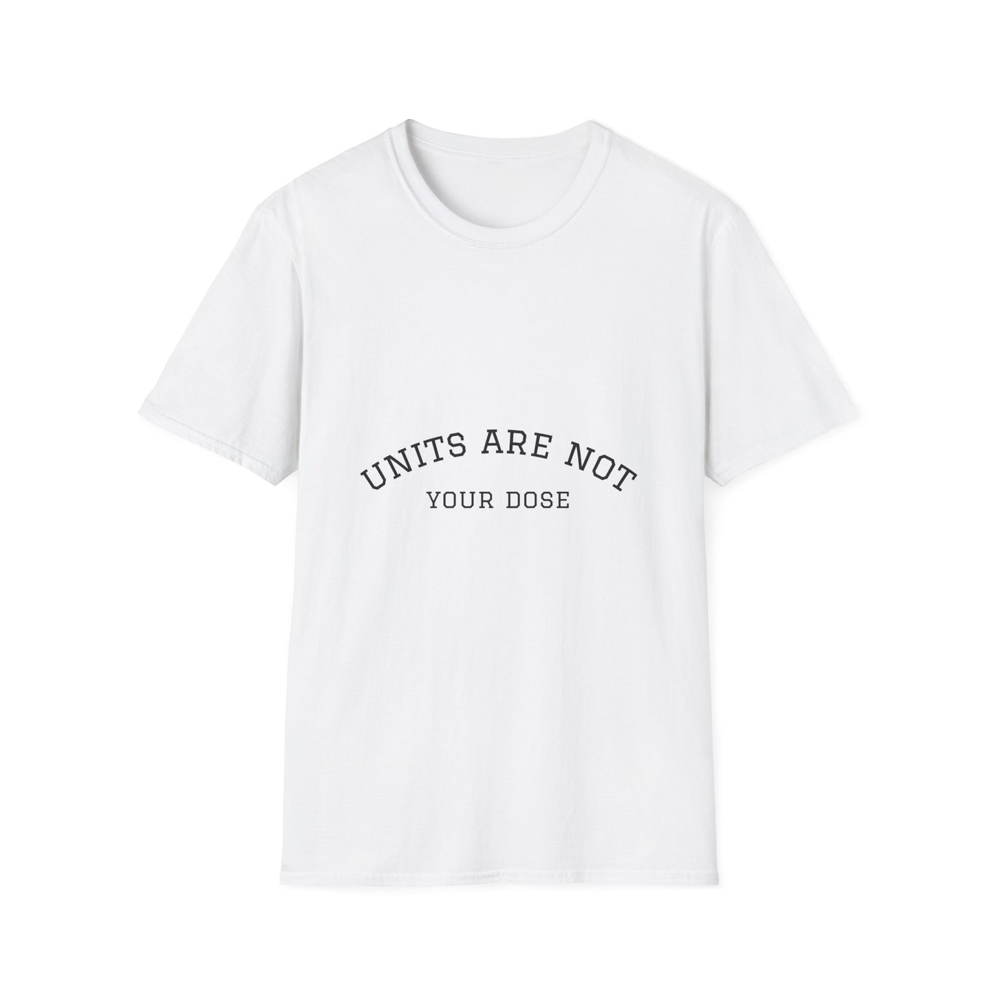 Units are not your dose.