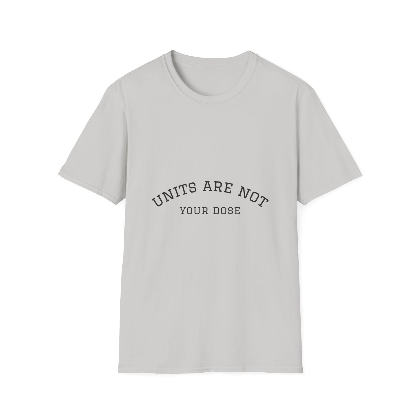 Units are not your dose.