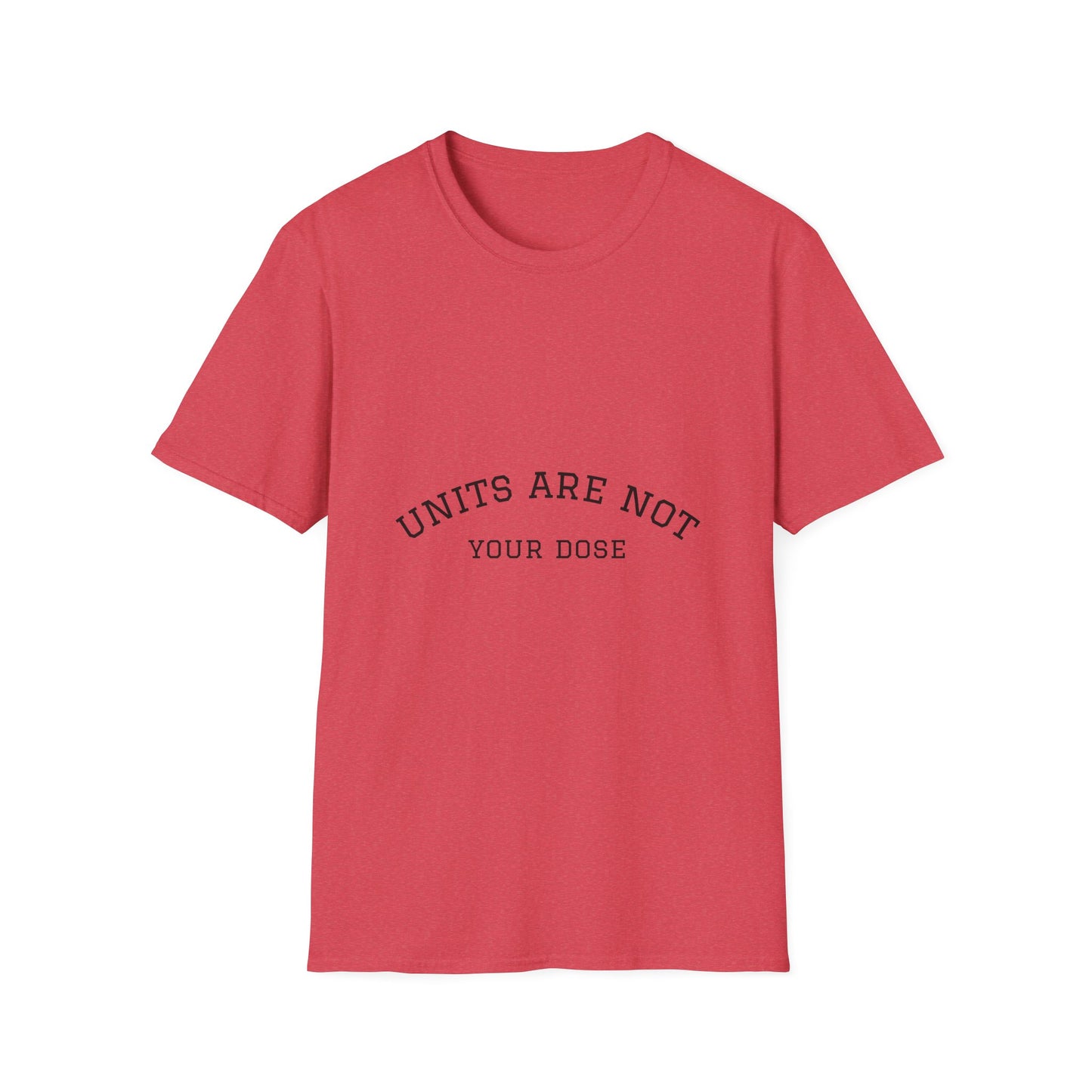 Units are not your dose.